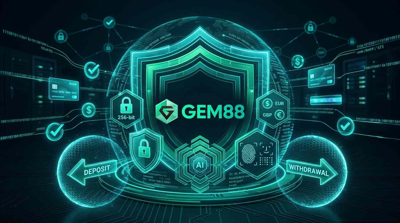 Tính bảo mật và an toàn trong giao dịch nạp/rút tiền của GEM88